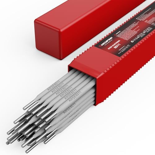 ARCCAPTAIN E6011 Welding Rods 1/8" 2LB Carbon Steel Stick Electrodes