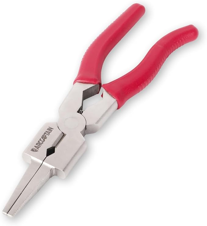 ARCCAPTAIN Professional 8" Welding Pliers, Sharp MIG Plier for Rust Resistant, Long Nose Pliers with Anti-slip Handle - Durable and Efficient