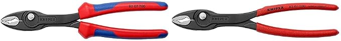 KNIPEX TwinGrip Pliers (82 02 200) and KNIPEX TwinGrip Pliers (82 01 200)