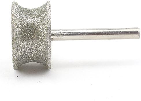 ILOVETOOL Diamond Mounted Point 35mm CONCAVE Cylinder Head Jade Carving Tools
