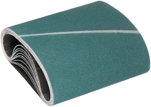 10 Pcs Sanding Belts 11-7/8 x 29-1/2 Inch 80 Grit Zirconia