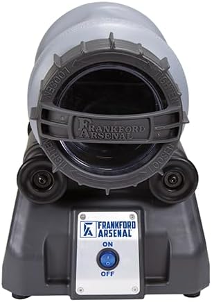 Frankford Arsenal Rotary Tumbler and Accessories with Media Separator, Cleaning Essentials, For Brass Cleaning, Reloading, and Gunsmithing