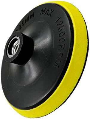 SHDIATOOL 5-Inch Backer Pad Backing pad of Foam Plastic Body with 5/8-Inch-11 Thread for Diamond Polishing Pads