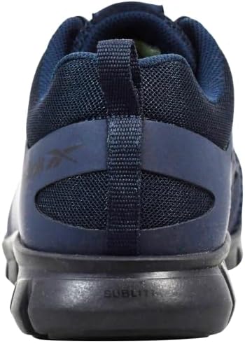 Reebok Men's Rb4041 Sublite Cushion Safety Toe Athletic Work Shoe Black