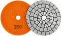 Electroplated Diamond Sanding Pad, 200Grit 4inch 100mm Grinding Disc Hook and Loop Backing for Stone Tile Glass Trimming & Metal Polishing & Wood Sanding (1 Piece)