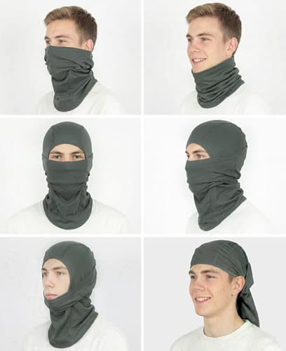 BOCOMAL FR Balaclava with Face Mask Flame Resistant 5.5oz Lightweight 100%C