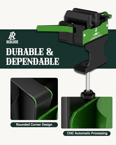 Golf Club Vise Clamp, Golf Grip Replacement Kit, No-Drill Golf Grip Station