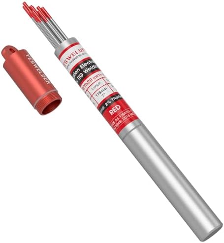 YESWELDER TIG Welding Tungsten Electrode Red Tip