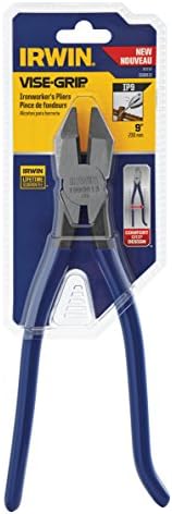Irwin Tools 1990613 Irwin VISE-GRIP Ironworker's Pliers, 9", Yellow