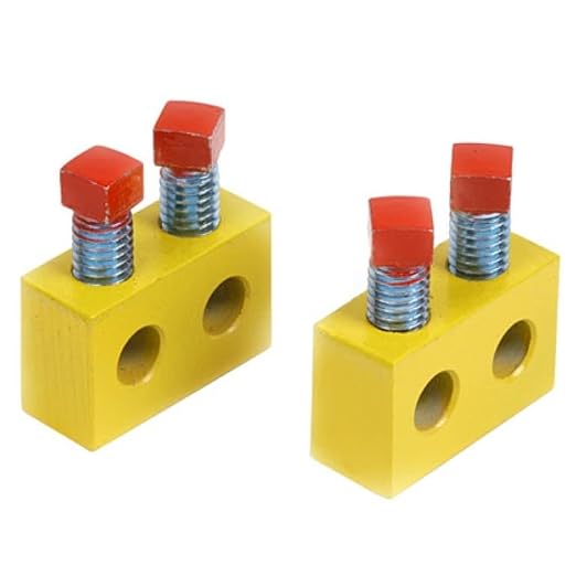 Garage Door Torsion Spring Repair Blocks Yellow Wire Sizes 3175-3625 Pair & Spreader Tool, Temporary Fix of Torsion Spring