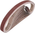 HARFINGTON 1 x 30 Inch Sanding Belts, 20 Pcs 80 Grits Aluminum Oxide