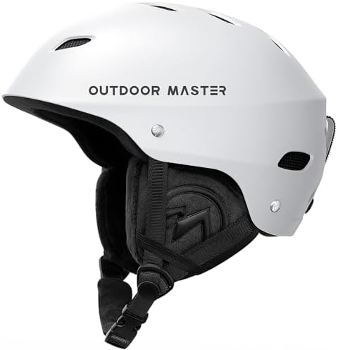OutdoorMaster Kelvin Ski Helmet - Snowboard Helmet for Men, Women & Youth
