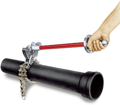 RIDGID 68650 Model 206 Soil Pipe Cutter, 1-1/2-inch to 6-inch Chain Pipe Cutter