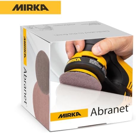 Mirka Abranet Grip Sanding Discs 3 Inch Grit 240 50 Pcs