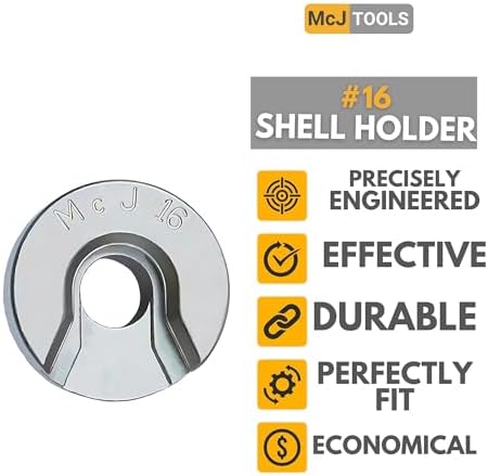 McJ Tools Reloading Cartridge Shell-Holders
