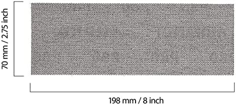 Mirka Abranet Abrasive Sheets 2.75x8 inch Grit 150 50 pcs