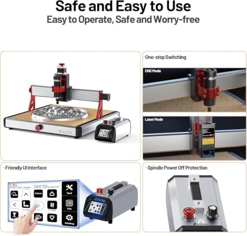 Twotrees TTC450 Ultra CNC router machine 465x465mm Large Work Area