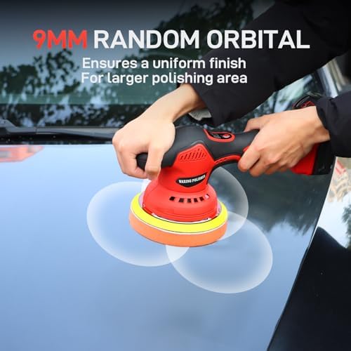 Cordless Car Buffer Polisher for Milwaukee m18 Battery, Power Polisher for Car Detailing/Polishing/Waxing(Battery Not Included)