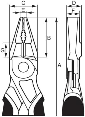 Bahco 2630GC-160IP 160 mm Ergo Combination Plier