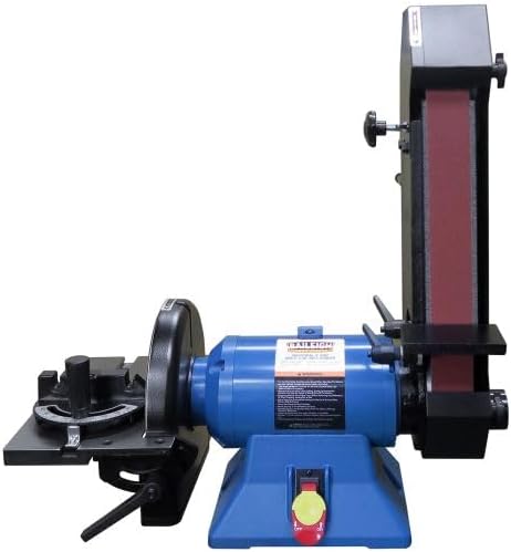 DBG-9248; 2" x 48" Belt & 9" Disc Combination Sander 1HP, 115V, Single Phase, Black/Blue