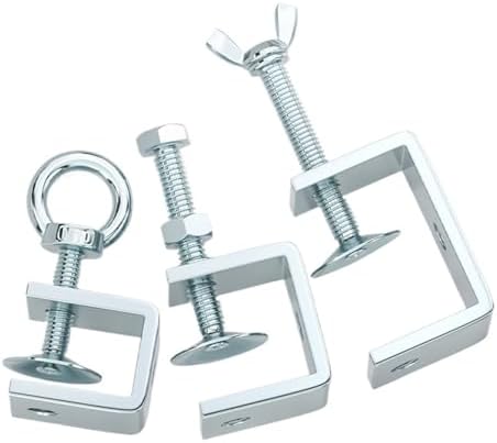 c-clamp Galvanized Carbon Steel Tiger Clamp Multiple Shapes Open Height 20-130MM Thickened Material Fixed Fixture Clamping Device(Butterfly Shaped 130)