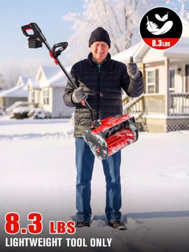 HEINPRO Cordless Snow Shovel Compatible with Milwaukee M18 Battery