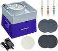4” Flat Grinding Machine Stone Rock Polisher, Grinder, Shaper Shaping and Polishing Tools, Mineral Rock Polishing Machines, Grinding Machines