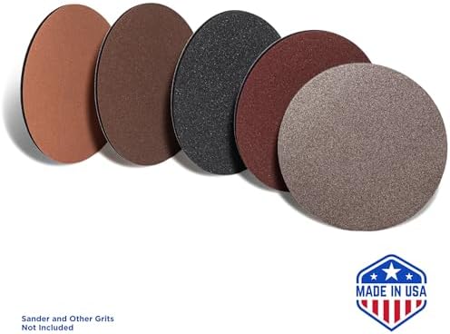 Trim-Tex Black Widow Web Spinner Sanding Pads | 580-FX: Extra Fine | 9" Diameter Round Sanding Discs for Round Pole Sander | Model [580FX] | Made in USA