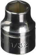 Williams B-611 3/8 Drive Shallow Socket, 6 Point, 11/32-Inch