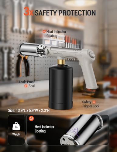 ThermoMaven Propane Torch Gun, One-Touch Max Fire Flame Thrower