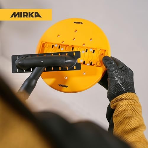 Mirka DecoSander Manual Pole Sander Kit 3 x 9 and 9, For Wall and Ceiling