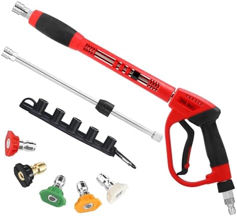 Tool Daily Pressure Washer Gun with 3/8" Swivel Quick Connector, 5000 PSI