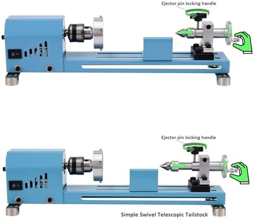 Mini Lathe Machine Multi-Purpose Lathe With Professional Tools Torno Para Madera Cutting Grinding Polishing Desktop Metal Lathes Easy To Use