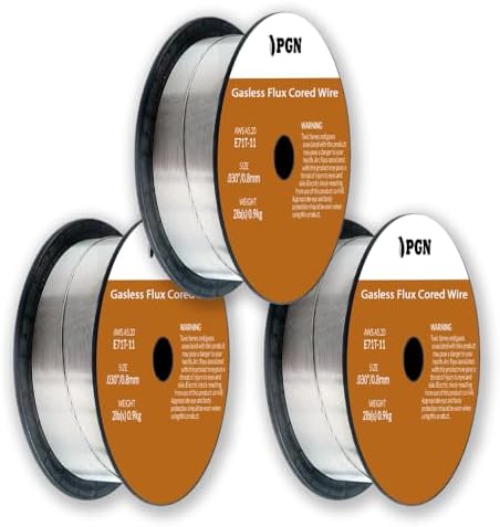 PGN E71T-11 .030" (3 Pack) Gasless Flux Core Welding Wire - 2lb Spool