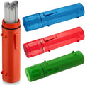 Zonon 4 Pcs Welding Rod Storage Tube 14 Inch Tig Rod Holder, 4 Colors