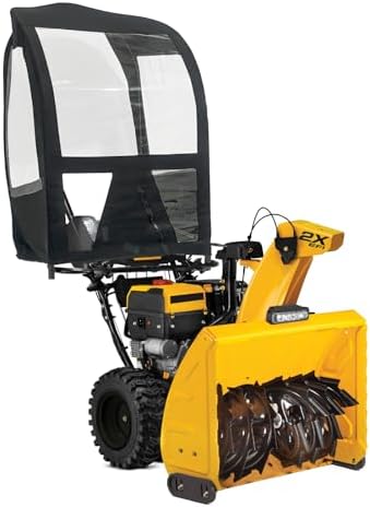 490-241-0032 SaintTejia Universal Snow Thrower Blower Cab Cover Compatible with Cub Cadet,Troy-Bilt,Craftsman,Ariens,Toro,Husqvarna,John Deere,EGO and Most Two-Stage & Three Stage Snow blowers