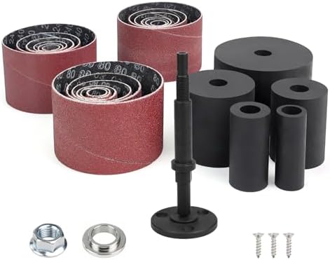 2’’ Drill Press Sanding Spindle Kit,Spindle Sander Drum Kit