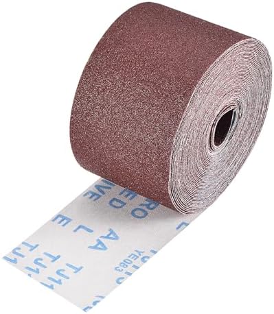 Sandpaper Roll 3Inch 35FT 80Grit Aluminum Oxide Emery Cloth Roll