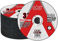 SALI 25 Pack Cut Off Wheels Cutting Wheels 3" x 1/16" x 3/8" Professional Cutting Stainless Steel for 3 in Angle Grinders and Die Grinders- Cutting Disc Aggressive Cutting Operating Up to 20380 RPM