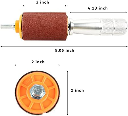 O'SKOOL Hand-Held Sanding Drum for Drill Presses