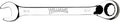 Williams 1224RC Ratcheting Combination Wrench, 12 Point, 3/4-Inch