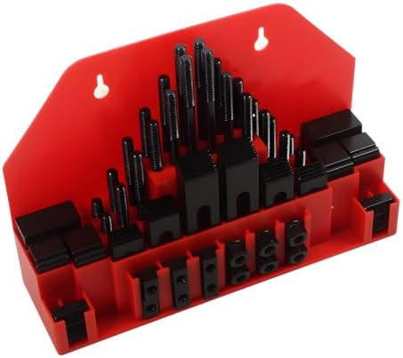 58 Pcs 1/2" T-Slot 3/8"-16 Stud Clamp Compatible with Milling CNC