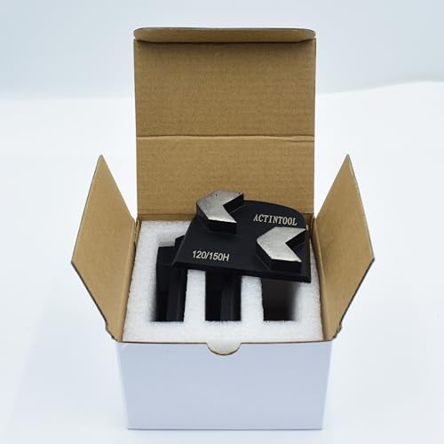 Twin Arrow Segments Diamond Grinding Metal Shoes for Lavina Grinder (Pack of 3)
