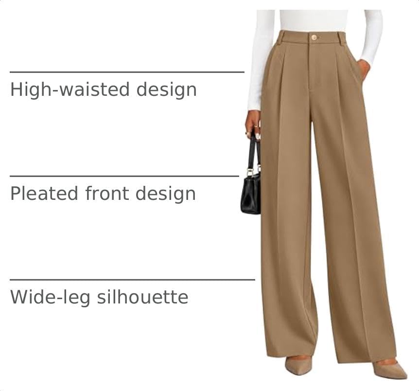 ZESICA Women's 2026 Business Casual Work Office Dress Pants