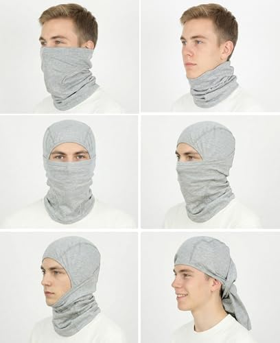 BOCOMAL FR Balaclava with Face Mask Flame Resistant 5.5oz Lightweight 100%C