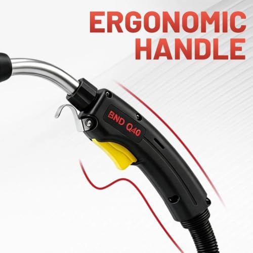 10ft Mig Gun Torch Compatible with Bernard STYLE BTB 400A BNQ400M Euro Connector and Give Away Consumables Kits