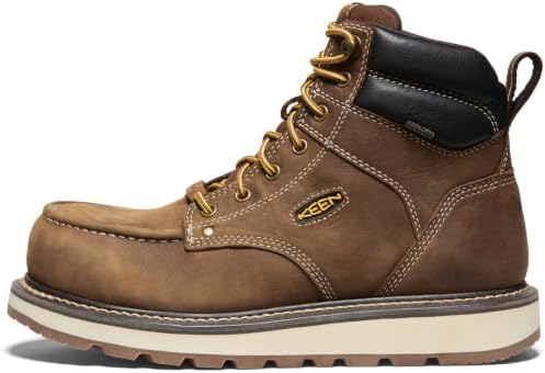 KEEN Utility Men's Cincinnati 6" Composite Toe Waterproof Wedge Work Boots