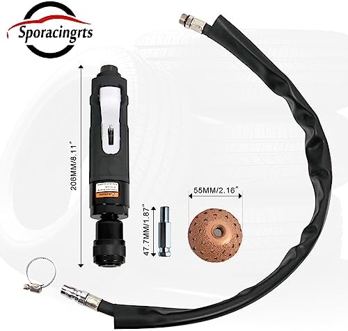 Sporacingrts Tire Repair Buffer Kit with Buffing Wheels and Tools
