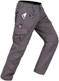 CNBQDD Mens Work Pants Cargo Tactical Construction for Men Ripstop Waterproof Lightweight Outdoor Hiking with Pockets