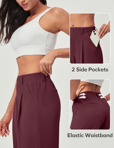 Ewedoos Wide Leg Dress Work Pants for Women Business Casual Office Outfits